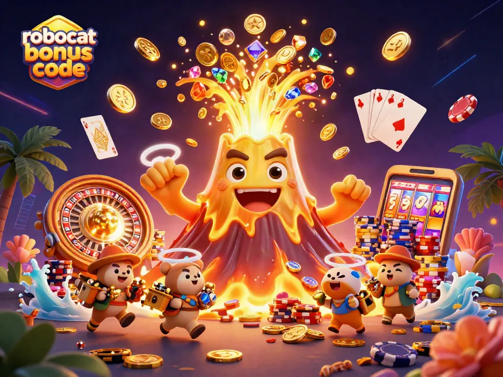 Experience thrilling wins with the robocat bonus code at an exciting casino adventure.